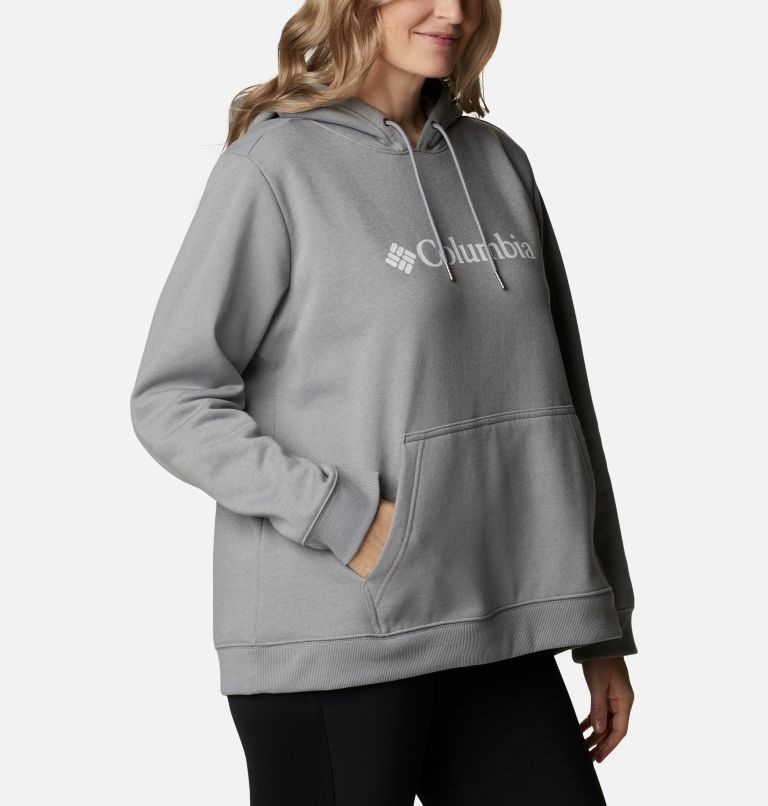 Columbia Logo Hettegensere Dame Grå | Plus Size 12069J